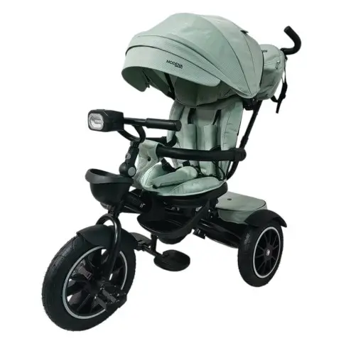 Дитячий триколісний велосипед MODENA ME 1193 Cloud Blue, з батьківською ручкою