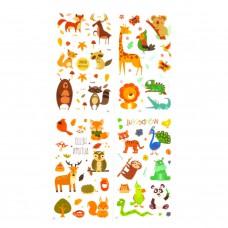 Набір дитячих тимчасових тату «Тварини» tattoo-kids-mini-set-animals