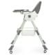 Стільчик для годування M 6302 Gray складний, 5-ти точкові ремені