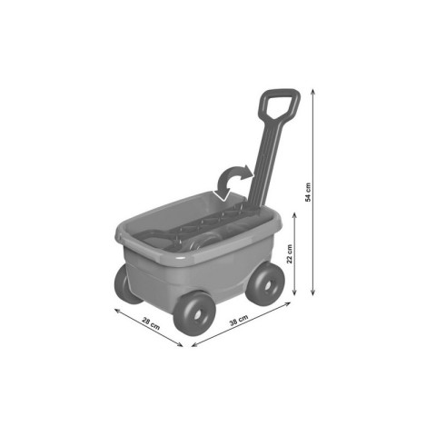 Дитячий конструктор "Візок" 1393TXK 50 деталей