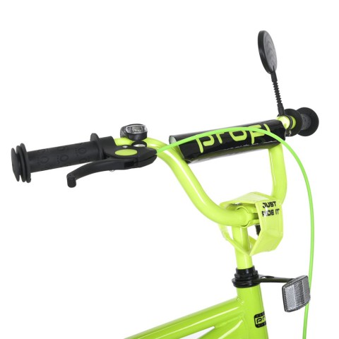 Велосипед дитячий MB 20013-1, 18 дюймів, салатовий