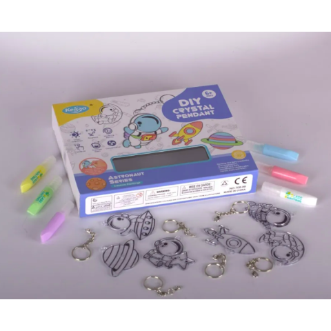 Набір для творчості "Space" 9040E, брелоки, розфарбування, намистини, фарба