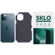 Захисна плівка SKLO Back (тил+грани без углов) Carbon для Apple iPhone 14 Pro (6.1")