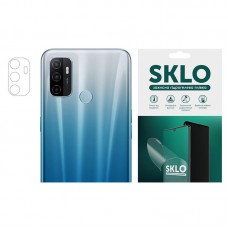 <p>Захисна гідрогелева плівка SKLO (на камеру) 4шт. для Oppo Reno 4 Pro 5G (Прозорий)</p>