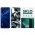 Захисна плівка SKLO Back (тил) Camo для Realme C11 (2021) Блакитний / Army Blue