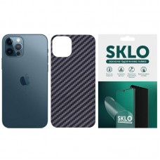 Захисна плівка SKLO Back (тил) Carbon для Apple iPhone 11 Pro (5.8") Чорний