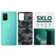 Захисна плівка SKLO Back (тил) Camo для OnePlus 9 Сірий / Army Gray