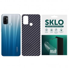 Захисна плівка SKLO Back (тил) Carbon для Oppo F9 (F9 Pro) Чорний