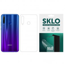 <p>Защитная гидрогелевая пленка SKLO (тыл) для Huawei Y7 (2018) (прозрачный)</p>