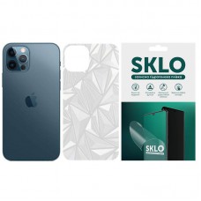 Защитная гидрогелевая пленка SKLO Back (тыл)Transp. для Apple iPhone 13 Pro (6.1") Прозорий / Diamonds