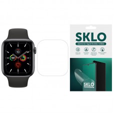 Захисна гідрогелева плівка SKLO (екран) 9шт. для Apple Watch 40mm Прозорий