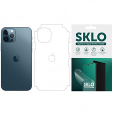 <p>Защитная гидрогелевая пленка SKLO (тыл+грани без углов+лого) для Apple iPhone 13 Pro (6.1") (Матовый)</p>