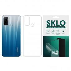 Защитная гидрогелевая пленка SKLO (тыл) для Oppo A53 Матовий
