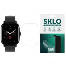 Захисна гідрогелева плівка SKLO (екран) 4шт. для Amazfit GTR (Матовий)