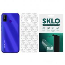 Захисна плівка SKLO Back (тил) Transp. для TECNO Spark 6 Go Прозорий / Черепи
