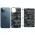 Захисна плівка SKLO Back (тил+грани) Camo для Apple iPhone 7 / 8 (4.7") Сірий / Army Gray