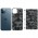 Захисна плівка SKLO Back (тил+грани) Camo для Apple iPhone 13 Pro (6.1") Сірий / Army Gray