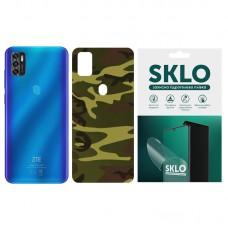 Захисна плівка SKLO Back (тил) Camo для ZTE Blade L5 Коричневий / Army Brown