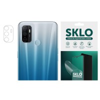 <p>Захисна гідрогелева плівка SKLO (на камеру) 4шт. для Oppo Reno 3 5G (Прозорий)</p>