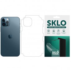 Захисна гідрогелева плівка SKLO (тил+грани без углов) для Apple iPhone 13 Pro (6.1") Прозорий