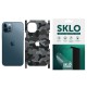 Захисна плівка SKLO Back (тил+грани+лого) Camo для Apple iPhone 14 (6.1") Сірий / Army Gray