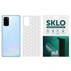 Захисна плівка SKLO Back (тил) Transp. для Samsung Galaxy M62 Прозорий / Соты