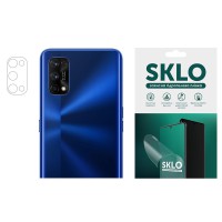 <p>Захисна гідрогелева плівка SKLO (на камеру) 4шт. для Realme 6 Pro (Прозорий)</p>
