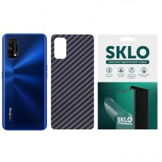 Захисна плівка SKLO Back (тил) Carbon для Realme X50 Pro Чорний