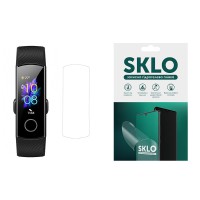 Захисна гідрогелева плівка SKLO (екран) 4шт. для Honor Band 5 Матовий