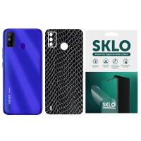 Захисна плівка SKLO Back (тил) Snake для TECNO Spark 8 Pro Чорний