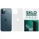 Захисна плівка SKLO Back (тил+лого) Transp. для Apple iPhone 7 plus / 8 plus (5.5") Прозорий / Соты