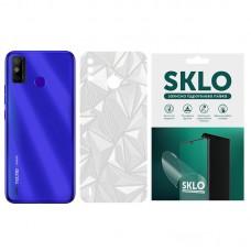 Захисна плівка SKLO Back (тил) Transp. для TECNO Spark 6 Прозорий / Diamonds