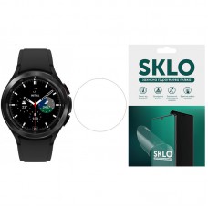 Захисна гідрогелева плівка SKLO (екран) 4шт. для Samsung Galaxy Watch 4 40mm Прозорий