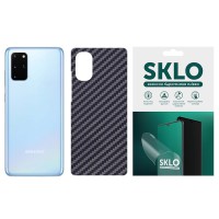 Захисна плівка SKLO Back (тил) Carbon для Samsung Galaxy M53 5G Чорний
