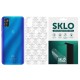 Захисна плівка SKLO Back (тил) Transp. для ZTE Blade V30 Прозорий / Черепи