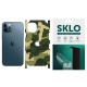 Захисна плівка SKLO Back (тил+грани+лого) Camo для Apple iPhone 6/6s plus (5.5") Зелений / Army Green