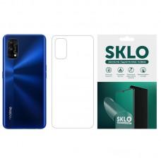 Защитная гидрогелевая пленка SKLO (тыл) для Realme 8 / 8 Pro Матовий