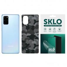 Захисна плівка SKLO Back (тил) Camo для Samsung Galaxy C9 Pro Сірий / Army Gray