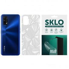 Захисна плівка SKLO Back (тил) Transp. для Realme C3 (dual camera) Прозорий / Diamonds