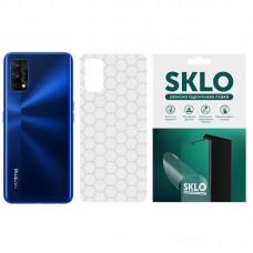 Захисна плівка SKLO Back (тил) Transp. для Realme X50 Pro Прозорий / Соты