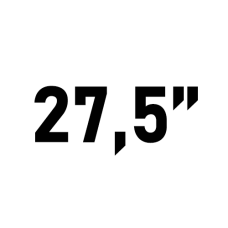 27,5 дюймів