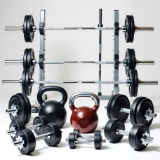 Гантелі, штанги і гирі