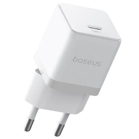 МЗП Baseus Palm Fast Charger 30W (1USB-C) (P10111605113-00) Moon White