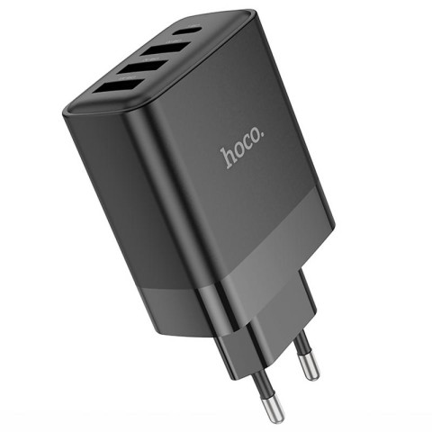 МЗП Hoco C127A Intelligent PD45W (3USB-A/1C) Black