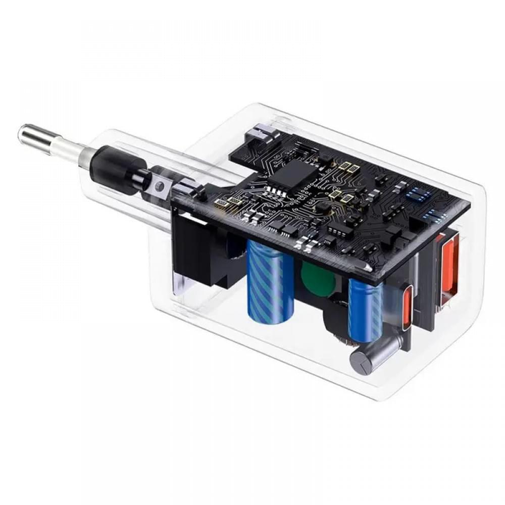 СЗУ Baseus Super Si Pro Quick Charger 30W (1USB-A/1C) (CCSUPP-E)