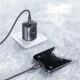 МЗП Usams US-CC293 T67 Multifunctional iWatch Charger 20W (1USB-A/1C)