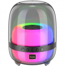 Bluetooth Колонка Hoco BS58 Crystal colorful luminous Magic black night