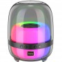 Bluetooth Колонка Hoco BS58 Crystal colorful luminous Magic black night