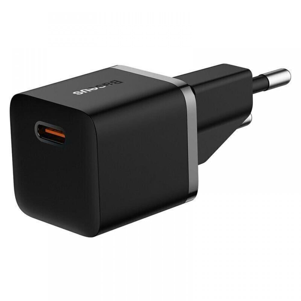 МЗП Baseus GaN5 Fast Charger (mini) PD20W (1USB-C) (CCGN05010) Black