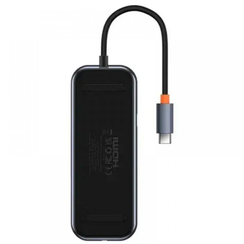 Перехідник HUB Baseus AcmeJoy 8-Port Type-C HUB Adapter (WKJZ010613) Dark Grey